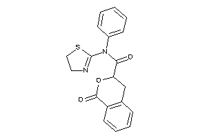 1-keto-N-phenyl-N-(2-thiazolin-2-yl)isochroman-3-carboxamide