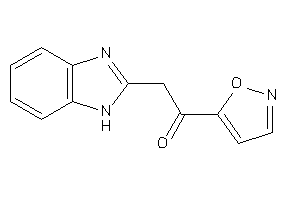 2-(1H-benzimidazol-2-yl)-1-isoxazol-5-yl-ethanone