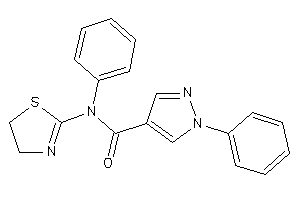 N,1-diphenyl-N-(2-thiazolin-2-yl)pyrazole-4-carboxamide