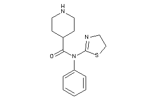 N-phenyl-N-(2-thiazolin-2-yl)isonipecotamide