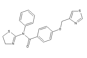 N-phenyl-N-(2-thiazolin-2-yl)-4-(thiazol-4-ylmethoxy)benzamide