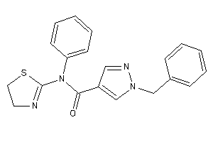 1-benzyl-N-phenyl-N-(2-thiazolin-2-yl)pyrazole-4-carboxamide