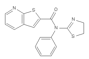 N-phenyl-N-(2-thiazolin-2-yl)thieno[2,3-b]pyridine-2-carboxamide