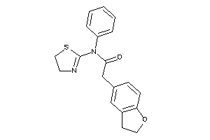 2-coumaran-5-yl-N-phenyl-N-(2-thiazolin-2-yl)acetamide