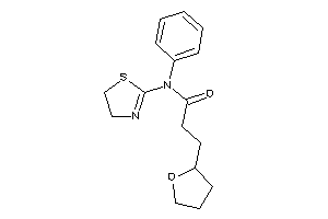 N-phenyl-3-(tetrahydrofuryl)-N-(2-thiazolin-2-yl)propionamide