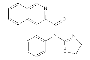 N-phenyl-N-(2-thiazolin-2-yl)isoquinoline-3-carboxamide