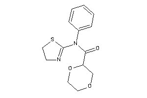 N-phenyl-N-(2-thiazolin-2-yl)-1,4-dioxane-2-carboxamide