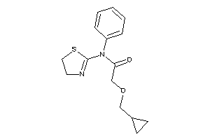 2-(cyclopropylmethoxy)-N-phenyl-N-(2-thiazolin-2-yl)acetamide