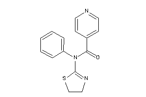 N-phenyl-N-(2-thiazolin-2-yl)isonicotinamide