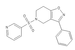 3-phenyl-5-(3-pyridylsulfonyl)-6,7-dihydro-4H-isoxazolo[4,5-c]pyridine