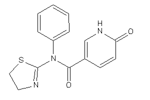 6-keto-N-phenyl-N-(2-thiazolin-2-yl)-1H-pyridine-3-carboxamide