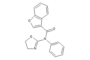 N-phenyl-N-(2-thiazolin-2-yl)benzofuran-3-carboxamide