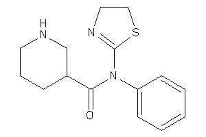 N-phenyl-N-(2-thiazolin-2-yl)nipecotamide