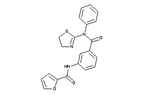 N-[3-[phenyl(2-thiazolin-2-yl)carbamoyl]phenyl]-2-furamide