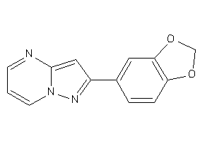 2-(1,3-benzodioxol-5-yl)pyrazolo[1,5-a]pyrimidine