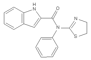 N-phenyl-N-(2-thiazolin-2-yl)-1H-indole-2-carboxamide