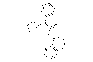 N-phenyl-2-tetralin-1-yl-N-(2-thiazolin-2-yl)acetamide