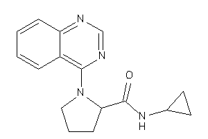 N-cyclopropyl-1-quinazolin-4-yl-pyrrolidine-2-carboxamide