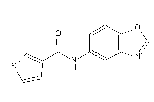 N-(1,3-benzoxazol-5-yl)thiophene-3-carboxamide