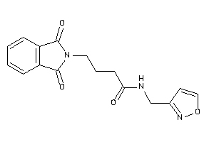 N-(isoxazol-3-ylmethyl)-4-phthalimido-butyramide