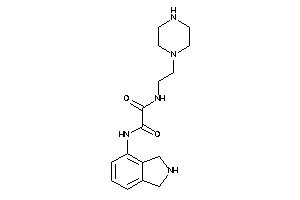 N'-isoindolin-4-yl-N-(2-piperazinoethyl)oxamide