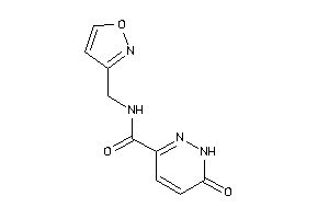 N-(isoxazol-3-ylmethyl)-6-keto-1H-pyridazine-3-carboxamide