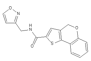 Image of N-(isoxazol-3-ylmethyl)-4H-thieno[3,2-c]chromene-2-carboxamide