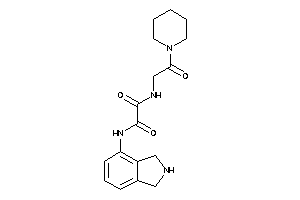 N'-isoindolin-4-yl-N-(2-keto-2-piperidino-ethyl)oxamide