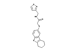 N-(isoxazol-3-ylmethyl)-2-(6,7,8,9-tetrahydrodibenzofuran-2-yloxy)acetamide