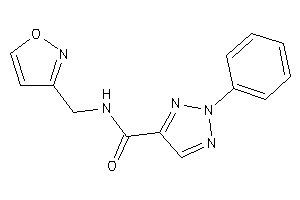 N-(isoxazol-3-ylmethyl)-2-phenyl-triazole-4-carboxamide