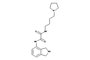 N'-isoindolin-4-yl-N-(4-pyrrolidinobutyl)oxamide