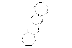 2-(3,4-dihydro-2H-1,5-benzodioxepin-7-ylmethyl)azepane