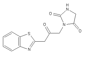 3-[3-(1,3-benzothiazol-2-yl)-2-keto-propyl]hydantoin