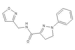 N-(isoxazol-3-ylmethyl)-1-phenyl-2-pyrazoline-3-carboxamide