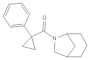 6-azabicyclo[3.2.1]octan-6-yl-(1-phenylcyclopropyl)methanone