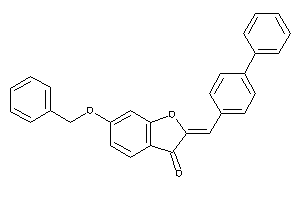 6-benzoxy-2-(4-phenylbenzylidene)coumaran-3-one