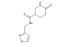 N-(isoxazol-3-ylmethyl)-6-keto-nipecotamide