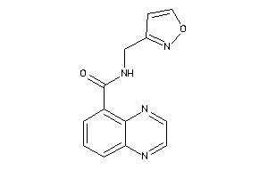 N-(isoxazol-3-ylmethyl)quinoxaline-5-carboxamide