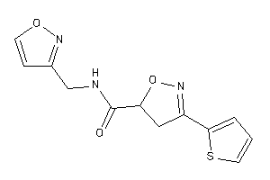 N-(isoxazol-3-ylmethyl)-3-(2-thienyl)-2-isoxazoline-5-carboxamide