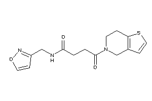 4-(6,7-dihydro-4H-thieno[3,2-c]pyridin-5-yl)-N-(isoxazol-3-ylmethyl)-4-keto-butyramide