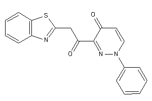 3-[2-(1,3-benzothiazol-2-yl)acetyl]-1-phenyl-pyridazin-4-one