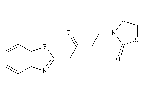 3-[4-(1,3-benzothiazol-2-yl)-3-keto-butyl]thiazolidin-2-one