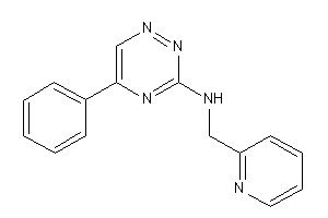 (5-phenyl-1,2,4-triazin-3-yl)-(2-pyridylmethyl)amine