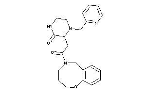 Image of 3-[2-keto-2-(2,3,4,6-tetrahydro-1,5-benzoxazocin-5-yl)ethyl]-4-(2-pyridylmethyl)piperazin-2-one