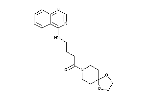 1-(1,4-dioxa-8-azaspiro[4.5]decan-8-yl)-4-(quinazolin-4-ylamino)butan-1-one