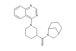 6-azabicyclo[3.2.1]octan-6-yl-(1-quinazolin-4-yl-3-piperidyl)methanone