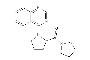 Pyrrolidino-(1-quinazolin-4-ylpyrrolidin-2-yl)methanone