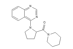 Piperidino-(1-quinazolin-4-ylpyrrolidin-2-yl)methanone