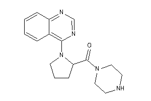 Piperazino-(1-quinazolin-4-ylpyrrolidin-2-yl)methanone