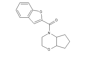 3,4a,5,6,7,7a-hexahydro-2H-cyclopenta[b][1,4]oxazin-4-yl(benzofuran-2-yl)methanone